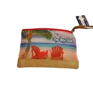New Anna Marie Island Florida Hand Bag with Zipper Beach Scenery